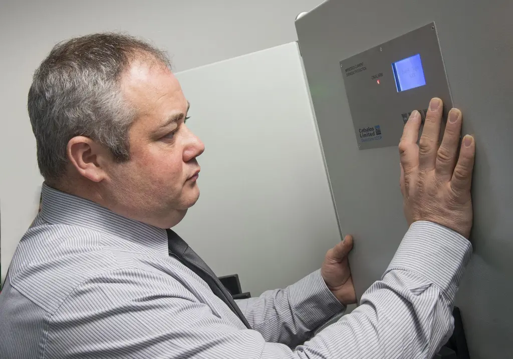 Cathelco's Quantum ICCP control panel