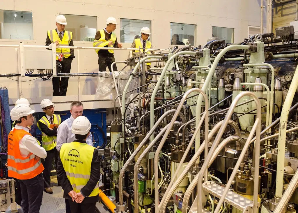 MAN Diesel & Turbo's 50MX testing engine was configured as an ME-LGI unit for the methanol demonstration