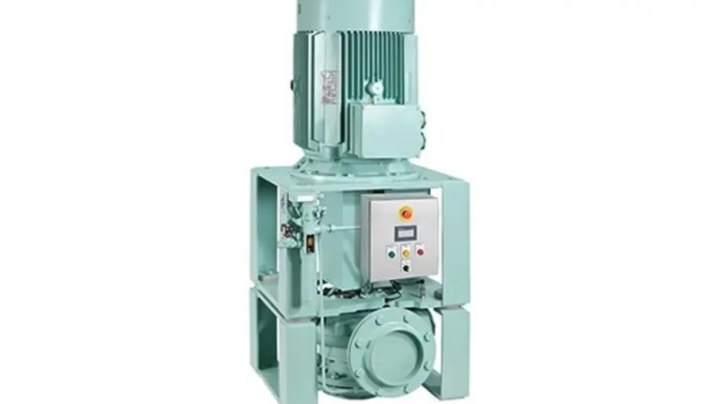 CM-1000 module on a seawater pump of the Allweiler MA series Photo: Allweiler GmbH