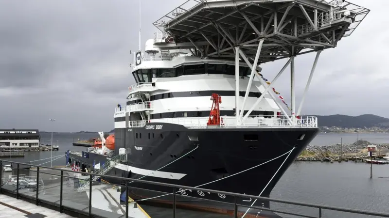 'Olympic Bibby' is purpose built for subsea inspection, maintenance and repair work