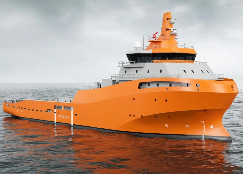 The new AHTS design is focused on efficiency, low fuel consumption and a reduced environmental impact