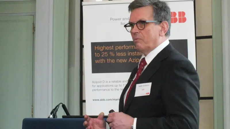 Volatile markets demand the flexibility that electric propulsion affords, says ABB marine and ports managing director Heikki Soljama