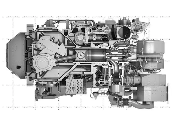 The dual-fuel, four-stroke L35/44DF engine will now proceed to factory acceptance testing in Frederikschavn