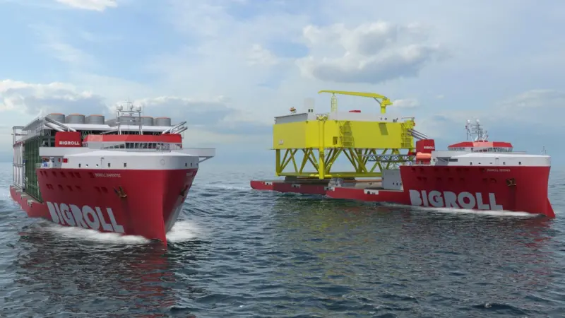 The first vessels to be fitted with Wärtsilä's VGP-2013 compliant propulsion package are four 173m BigRoll MC Class module carriers