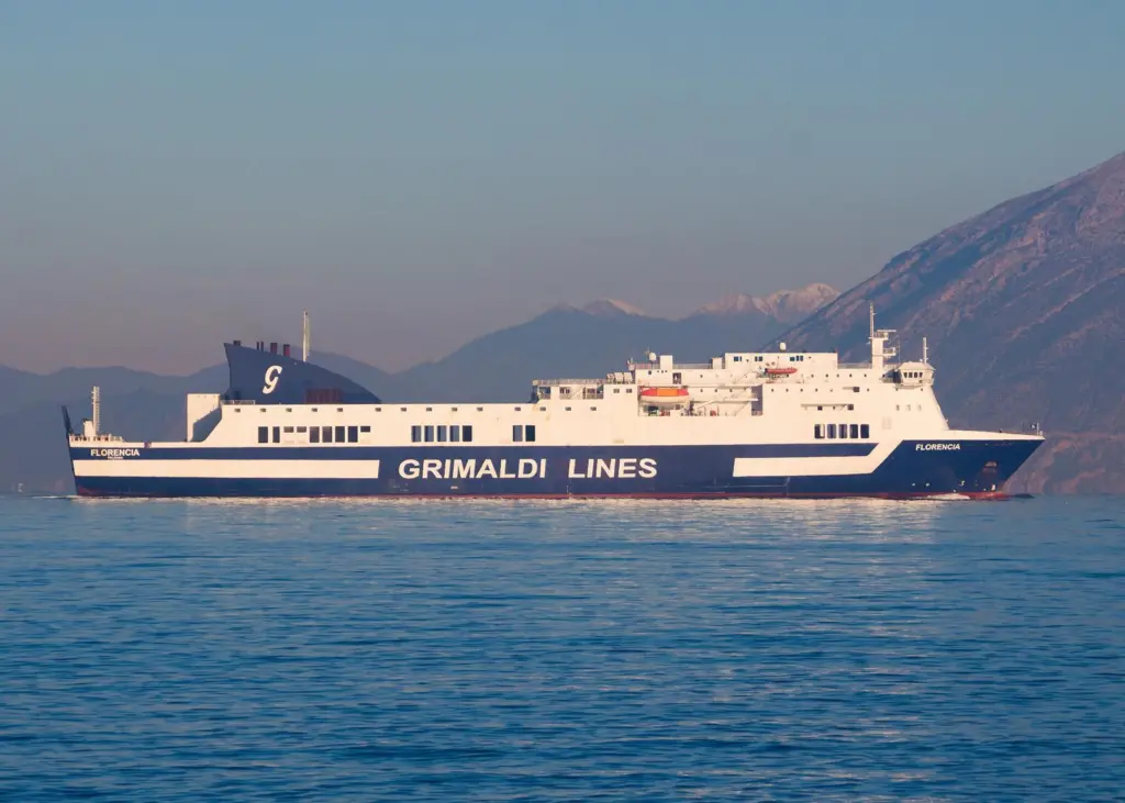 Grimaldi Lines' 'Florencia' is the first ferry to implement the new safety scheme