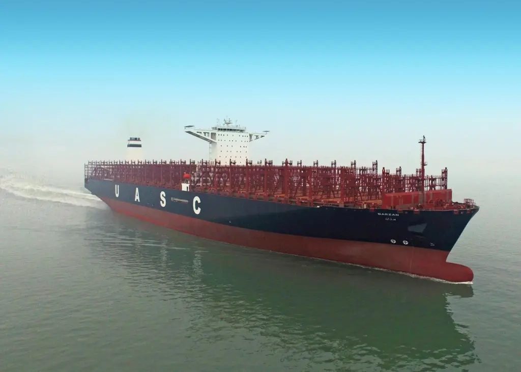 MacGregor's cargo handling system onboard UASC ultra-large container vessel 'Barzan' aims to minimise emissions per teu handled