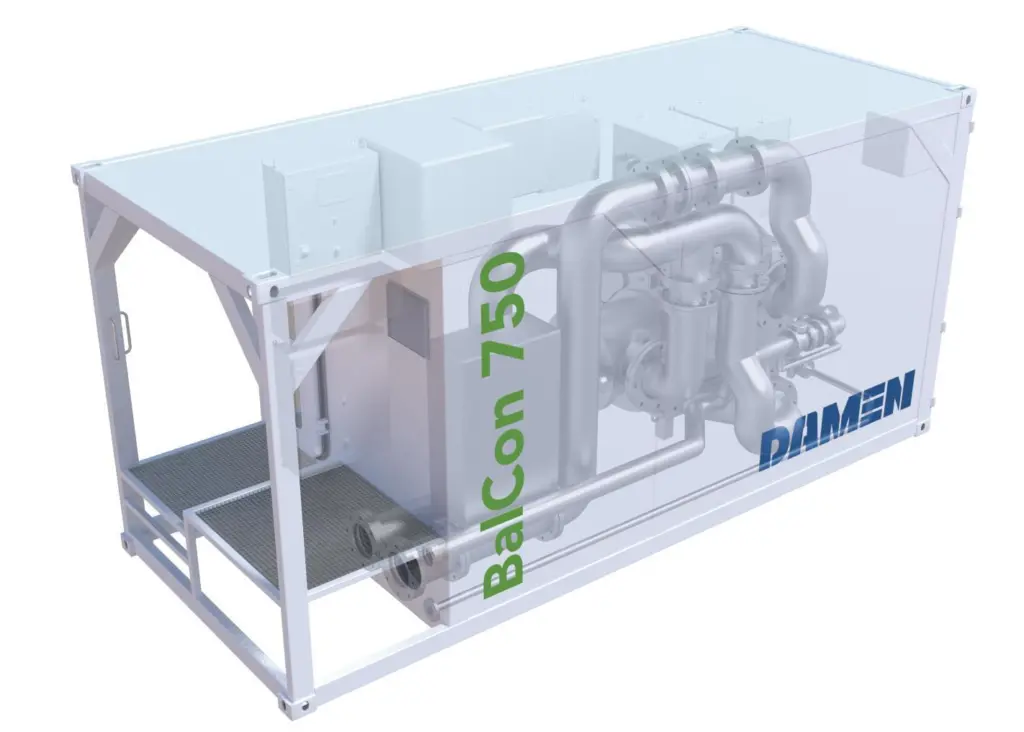 Damen's BalCon offers a 'plug and play' BWMS within just one twenty-foot container