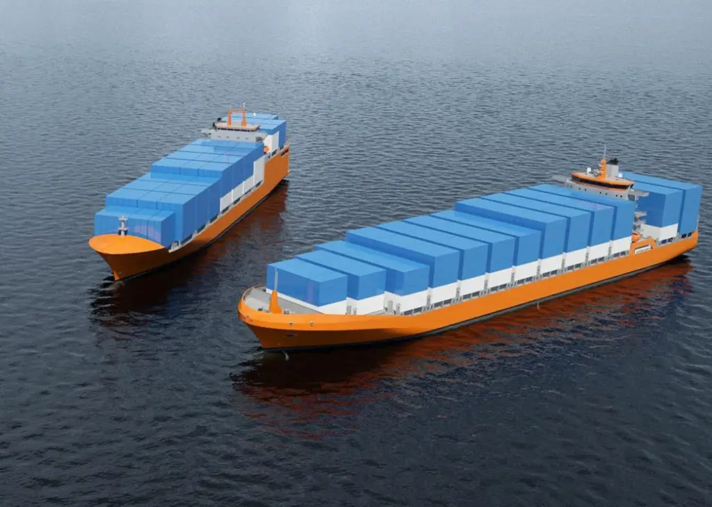 Fuel flexibility is a key feature of the new suite of container feeder vessels