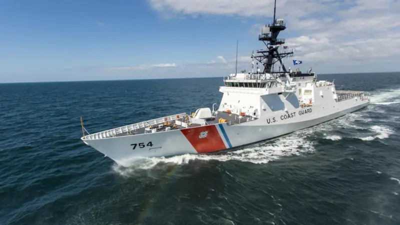 The fifth USCG NSC, ‘James’, is scheduled for delivery and commissioning in 2015