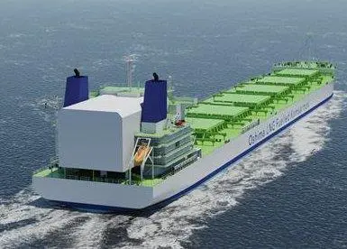 An innovative superstructure allows scaleable LNG storage without coprimising cargo capacity