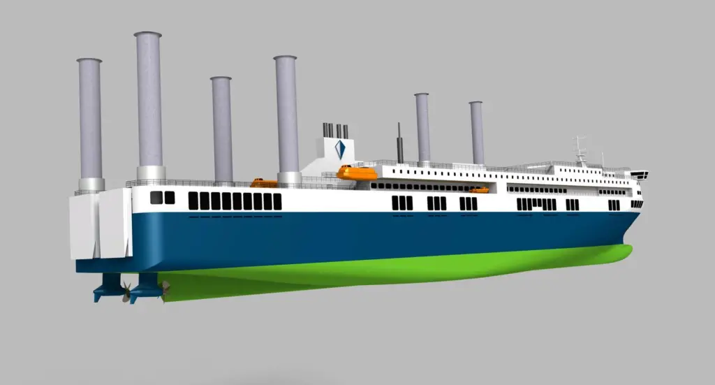 Deltamarin said that the new 200m 7,900t vessel is its most energy efficient and environmentally-friendly yet Photo: Deltamarin