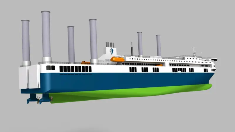 Deltamarin said that the new 200m 7,900t vessel is its most energy efficient and environmentally-friendly yet Photo: Deltamarin