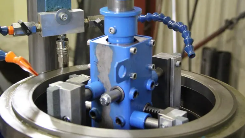 The electrically-driven honing machine offers greater control and flexibitlity to operators