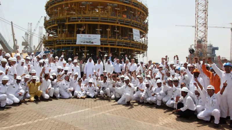 The completion ceremony was attended by His Highness Sheikh Ahmed bin Saeed Al Maktoum, president of Dubai Civil Aviation Authority and chairman and chief executive of  Emirates Airline and Group
