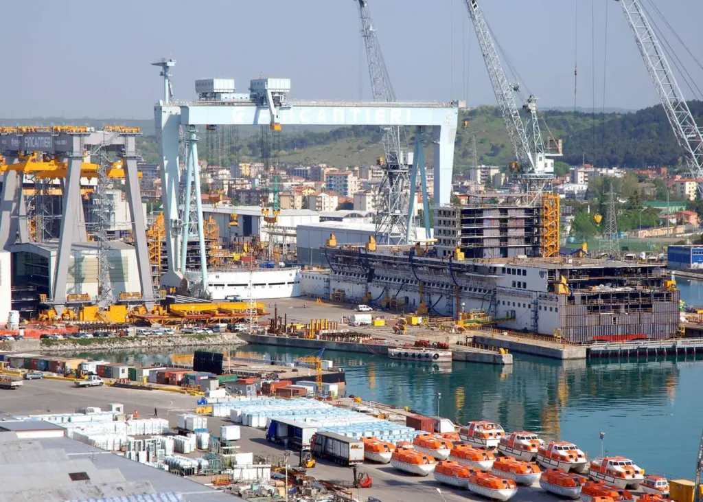 Fincantieri’s Monfalcone yard has reopened after seizures related to a waste management probe
