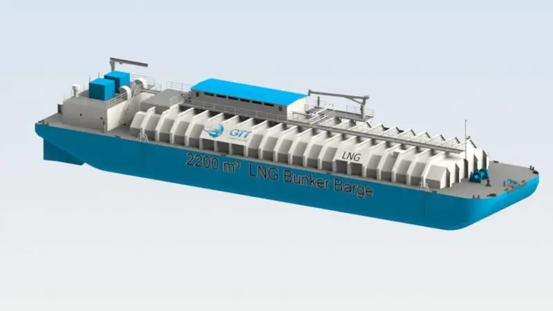 GTT has seen interest in further LNG bunker barges after sealing a contract for the first in the US