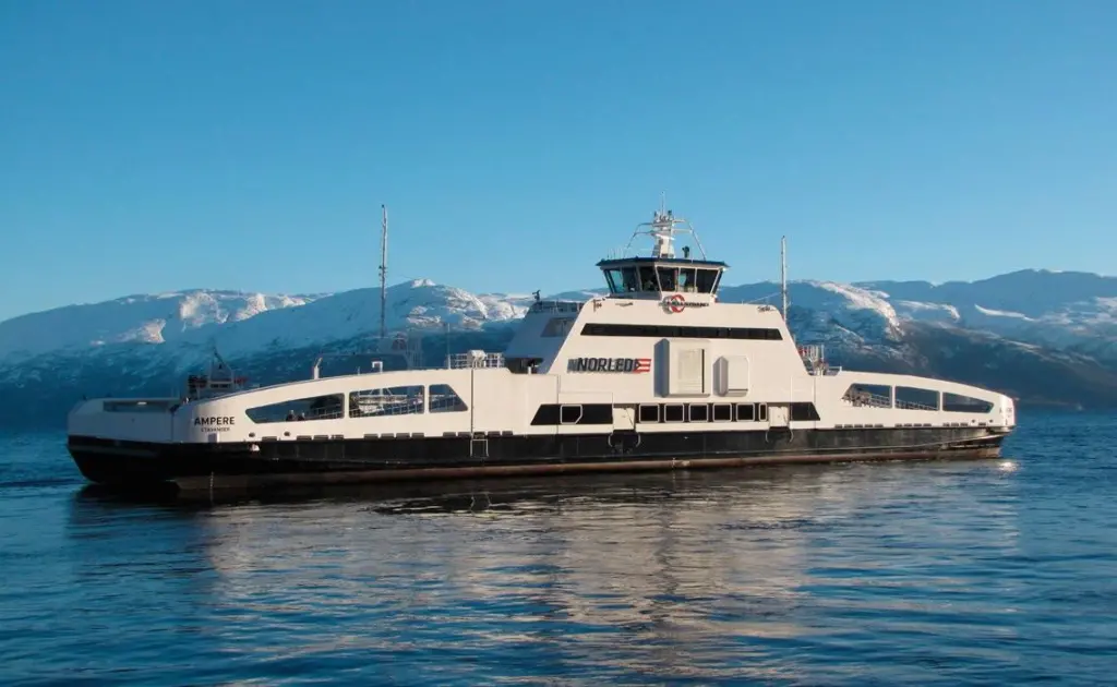 Fjellstrand's fully battery-powered ferry 'Ampere' made its debut earlier this year