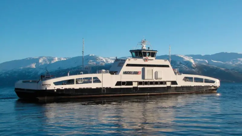 Fjellstrand's fully battery-powered ferry 'Ampere' made its debut earlier this year