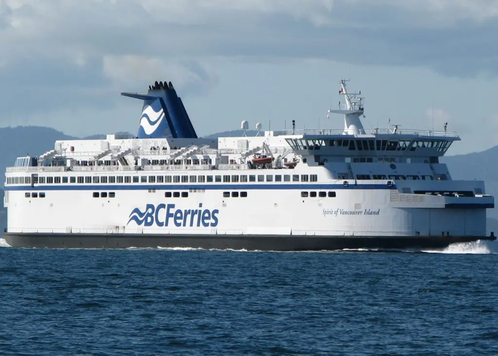 The 'Spirit of Vancouver Island' is one of two ro-ro ferries to be converted to dual-fuel (diesel/LNG) operation, joining three LNG-fuelled newbuilds for BC Ferries