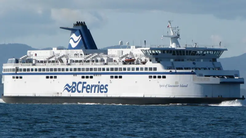 The 'Spirit of Vancouver Island' is one of two ro-ro ferries to be converted to dual-fuel (diesel/LNG) operation, joining three LNG-fuelled newbuilds for BC Ferries