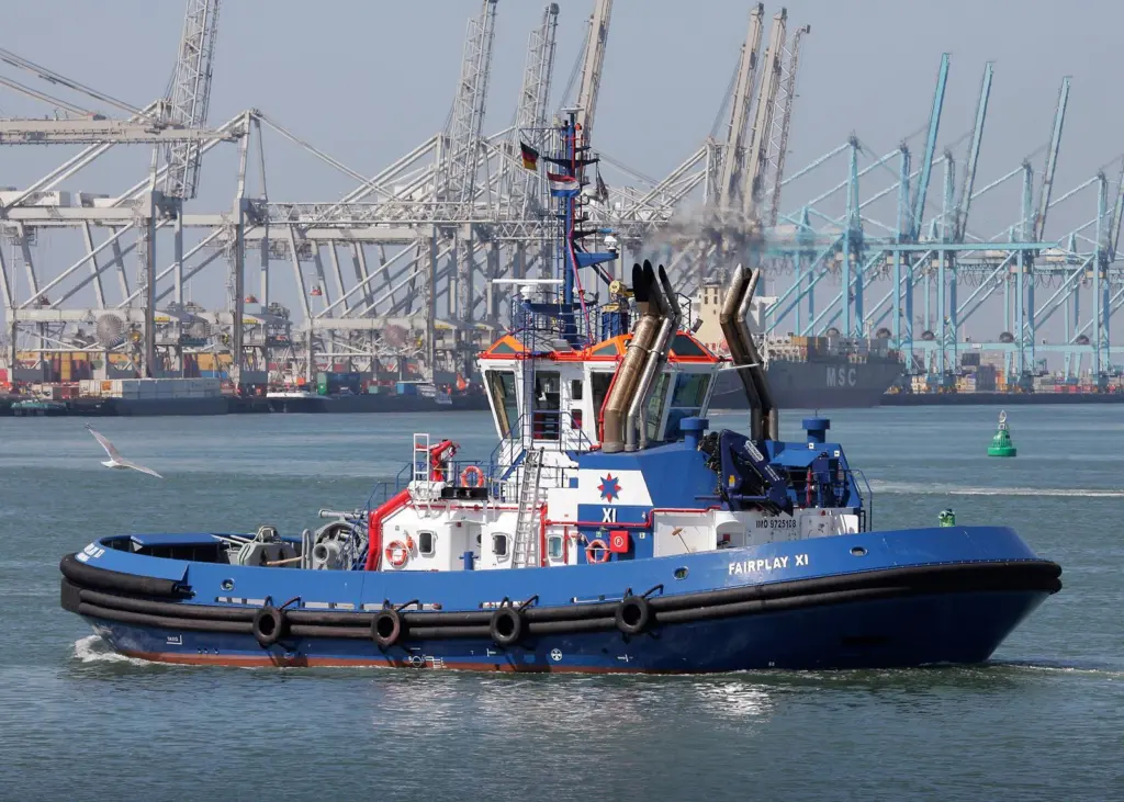 The new tug, with MTU Series 4000 diesel gensets, recorded NOx emissions 81% below IMO Tier II requirements