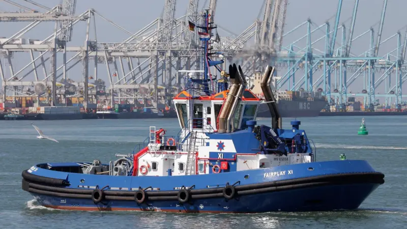 The new tug, with MTU Series 4000 diesel gensets, recorded NOx emissions 81% below IMO Tier II requirements