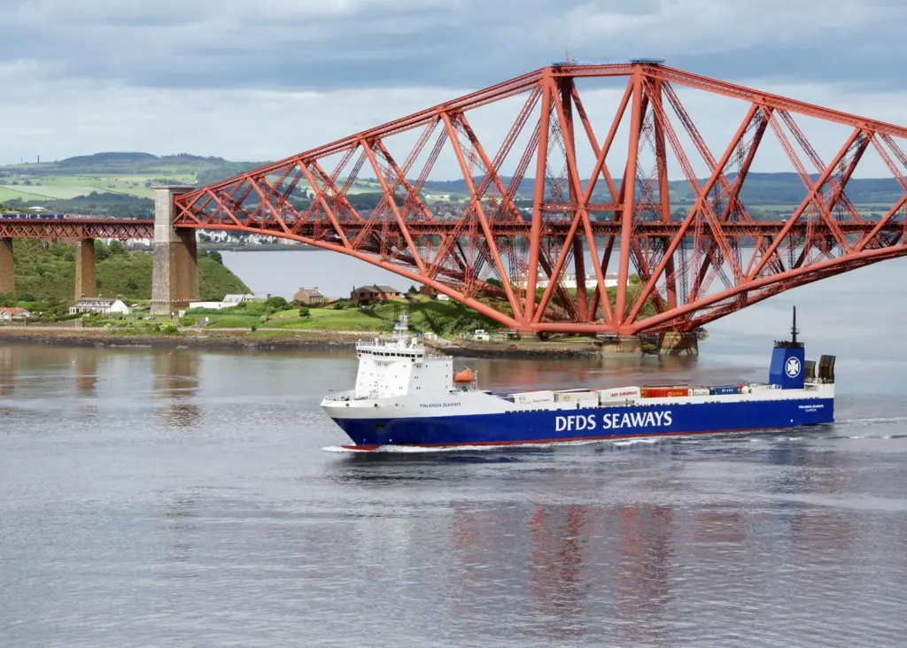 DFDS ro-ro freight vessel 'Finlandia Seaways' will be fitted with scrubbers as well as optimised propeller, rudder bulb and fairing cone (photo courtesy of Bruce Peter)