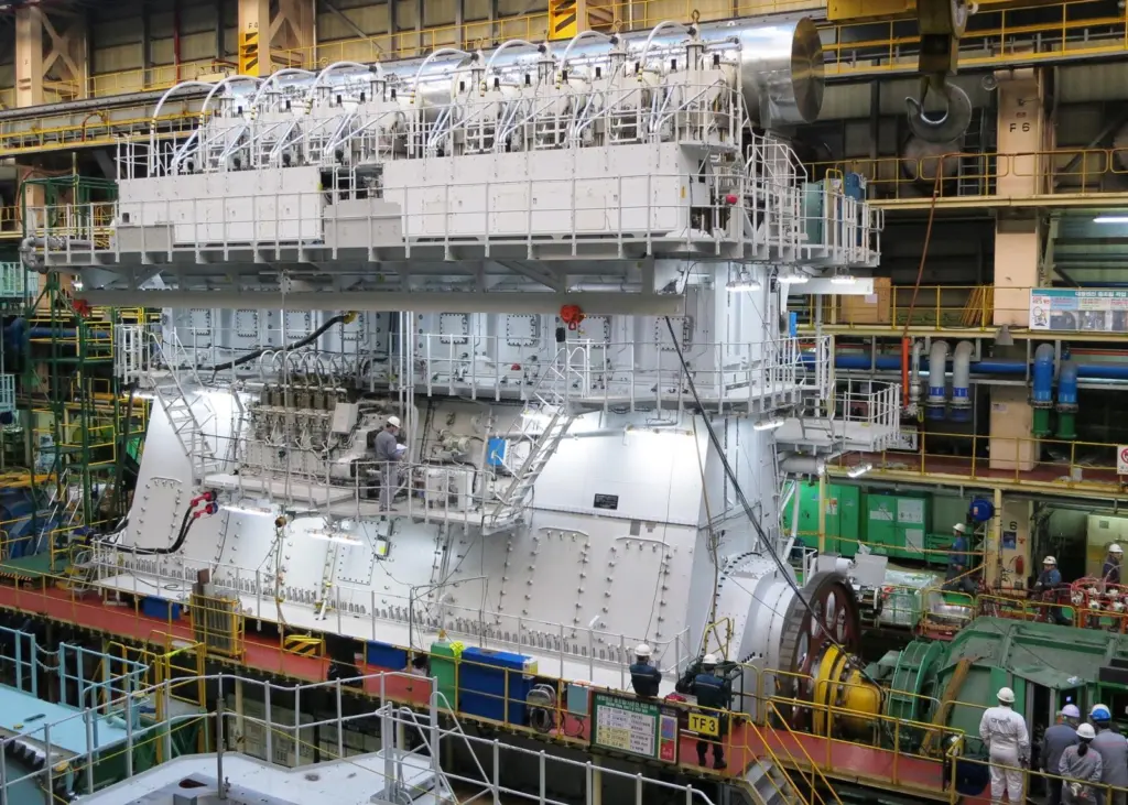 The X92 at factory acceptance testing in Ulsan earlier this year