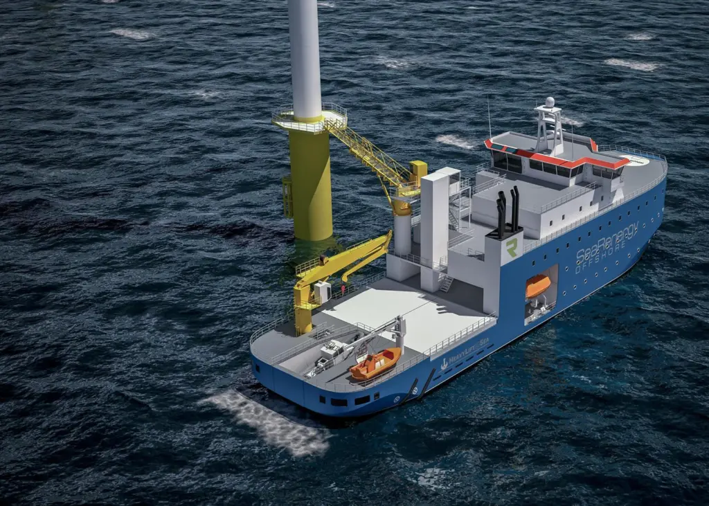 The new 72m vessel has been developed with a cost efficient propulsion arrangement with low fuel consumption and maintenance cost