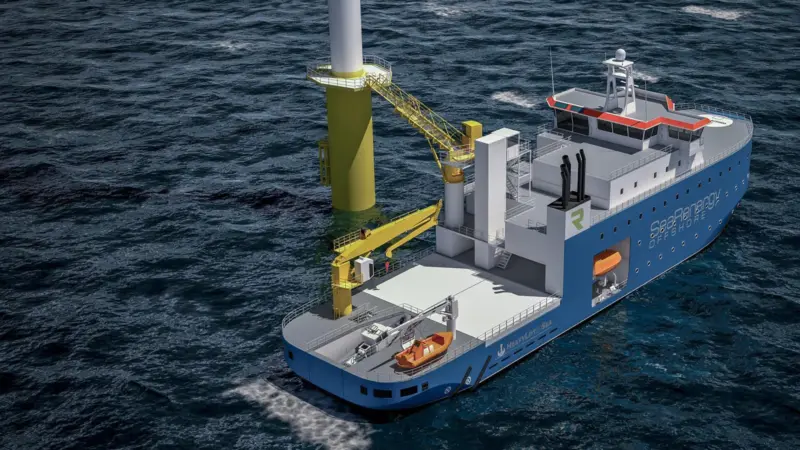 The new 72m vessel has been developed with a cost efficient propulsion arrangement with low fuel consumption and maintenance cost
