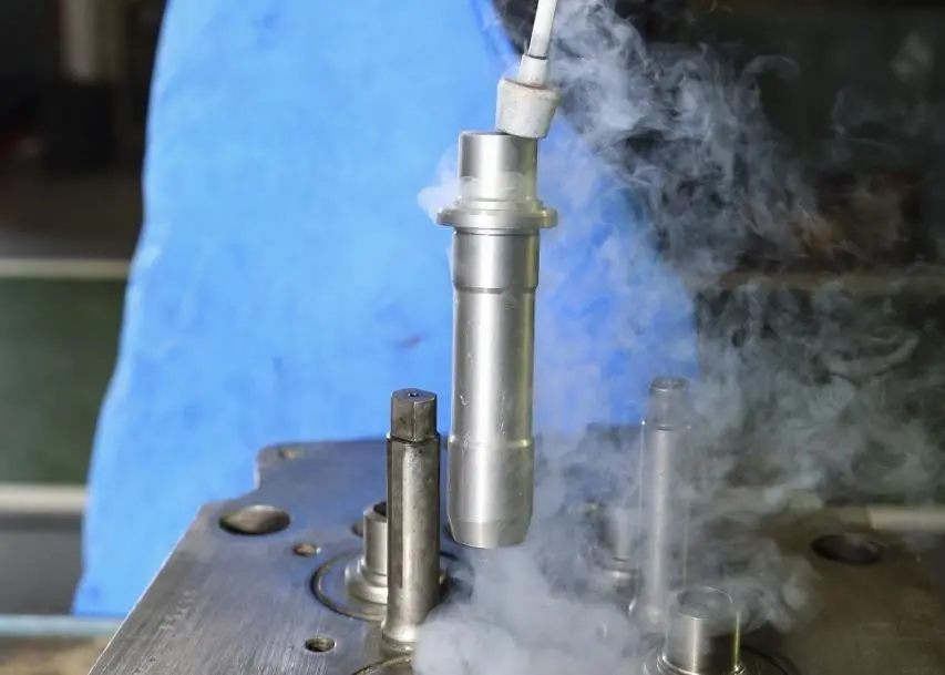 The work specifically involved the inspection and pressure testing of 18 cylinder heads