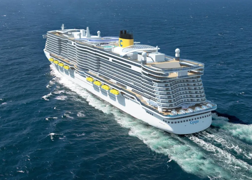 The new cruise ships will be the world’s first to run on LNG and the world's largest guest capacity cruise vessels