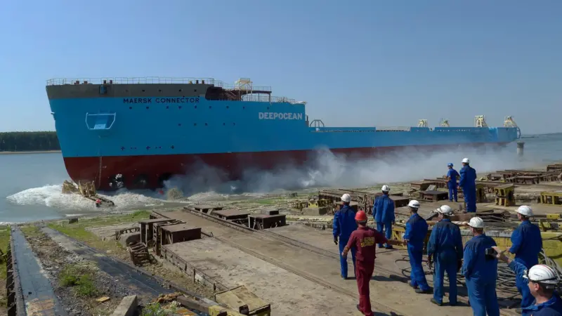 The 'Maersk Connector' was built to contract under a seven-year charter agreement with DeepOcean