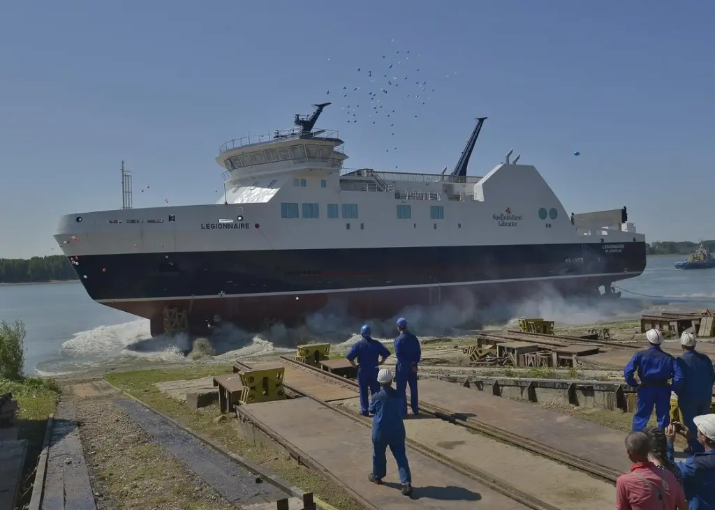 ‘MV Legionnaire’ will be delivered to Newfoundland in the spring of 2016