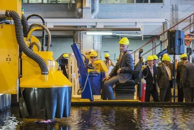 Construction is underway at Meyer Turku shipyard