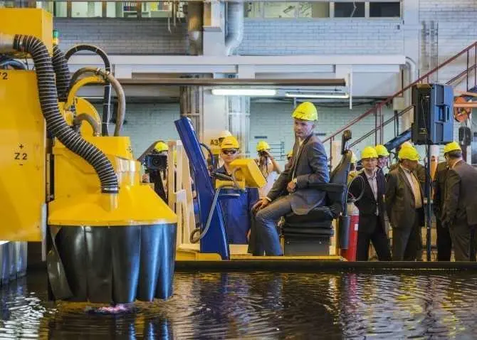 Construction is underway at Meyer Turku shipyard