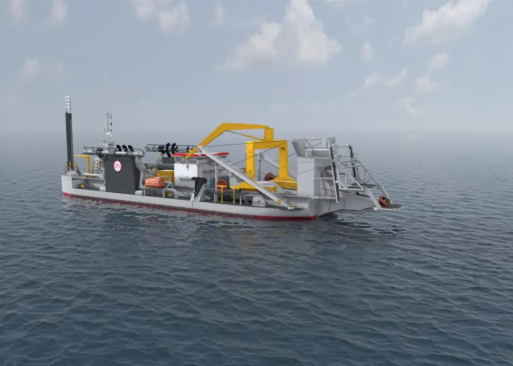 The MAN engines will power what is expected to be the largest cutter-suction dredger in the world