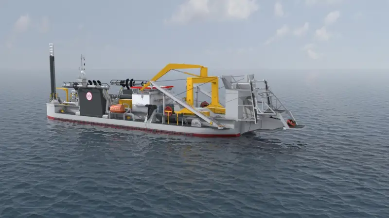 The MAN engines will power what is expected to be the largest cutter-suction dredger in the world