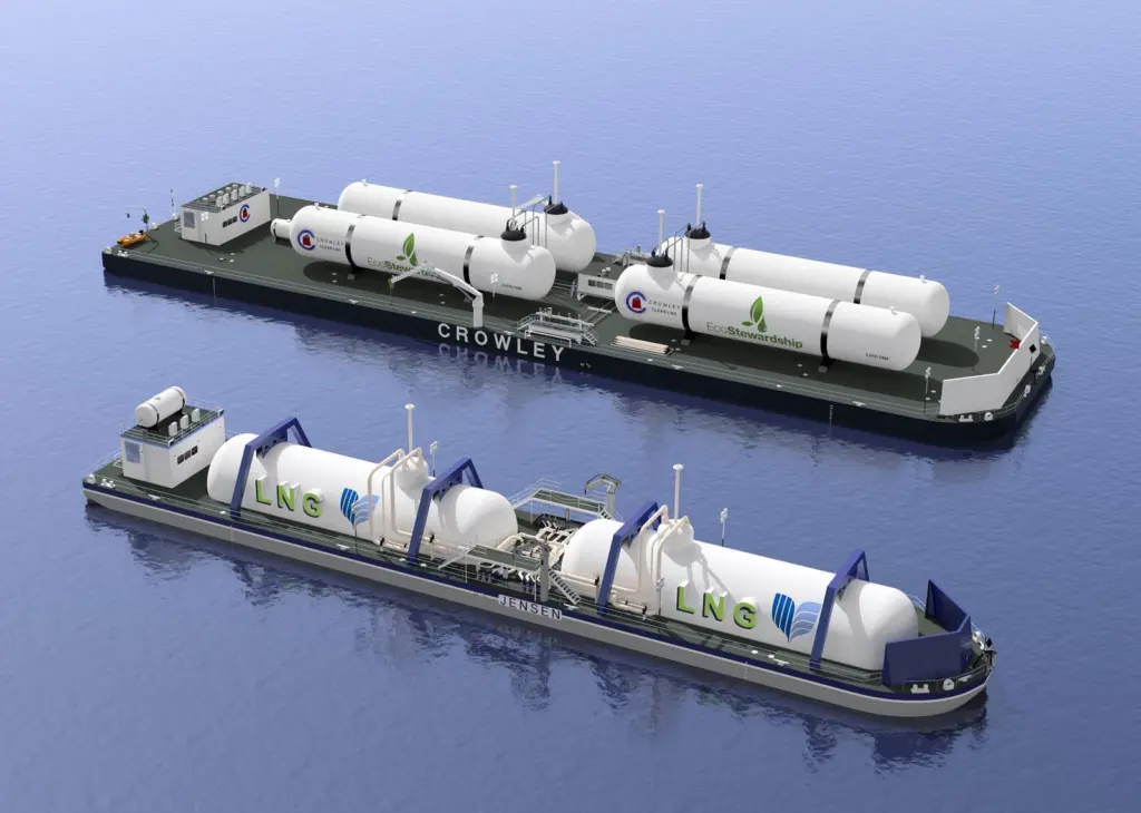 Both new LNG bunker barge concepts are fully customisable