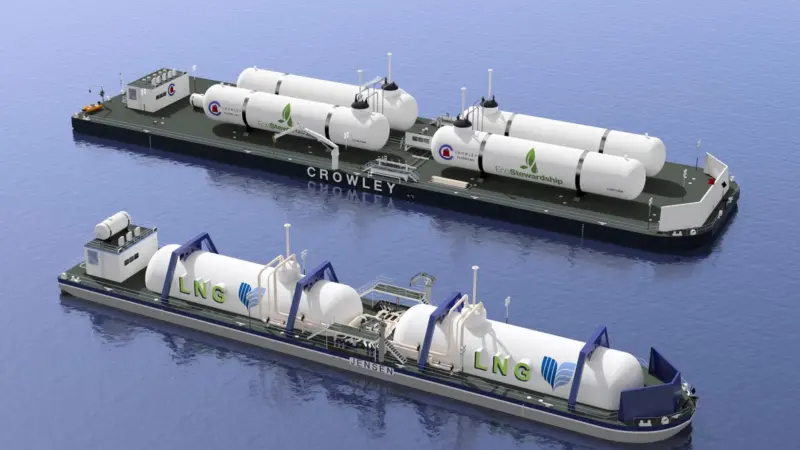 Both new LNG bunker barge concepts are fully customisable