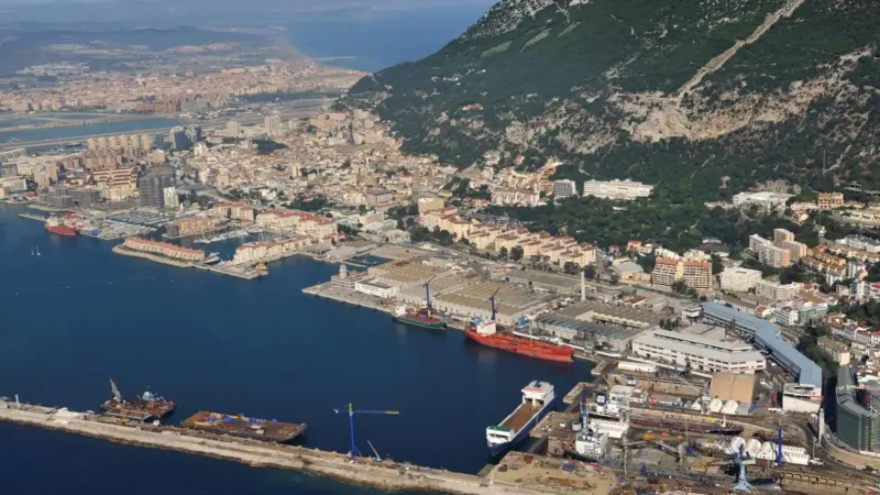 Gibdock's strategic location means German vessels can be docked at the yard without deviation
