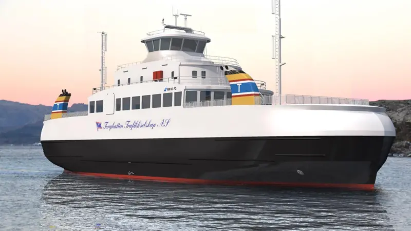 The new ferry, to be built by Fiskerstrand yard, near Ålesund, is designed to run on 100% bio diesel