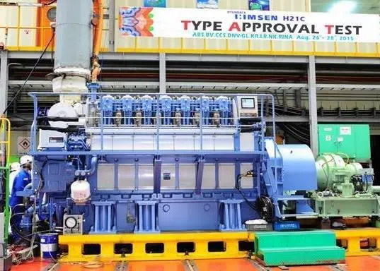 The CLEAN four-stroke HiMSEN engine is said to improve power output by 20% and fuel efficiency up to 2%