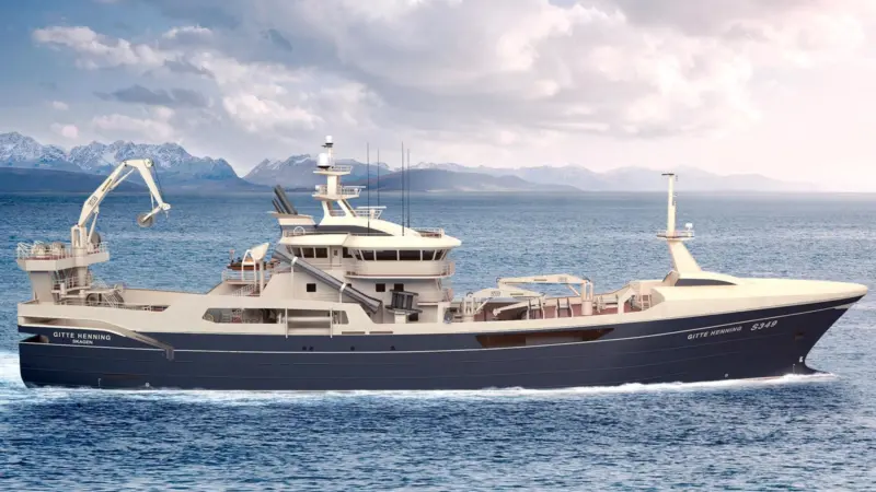 When completed the vessel will measure 90.5m wide and 17.8m wide