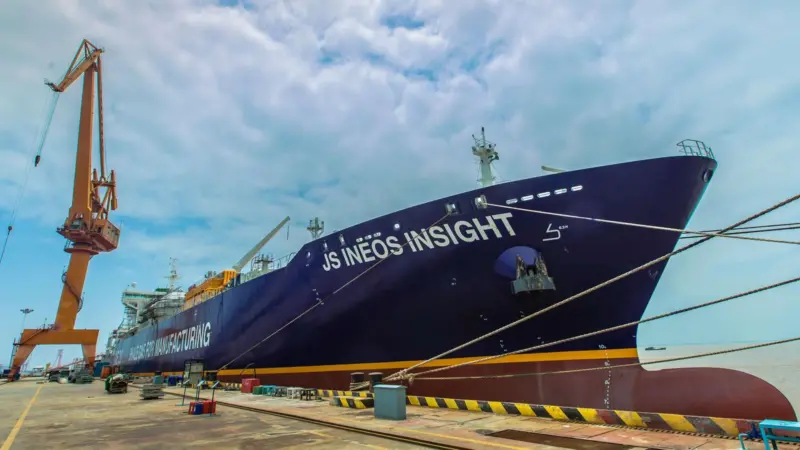 Innovative ships committed long-term to transatlantic shipments of US shale gas
