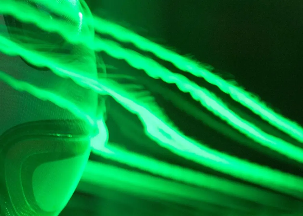 Laser testing in wind tunnel can give an idea of what’s happening in the water away from the hull photo: NASA