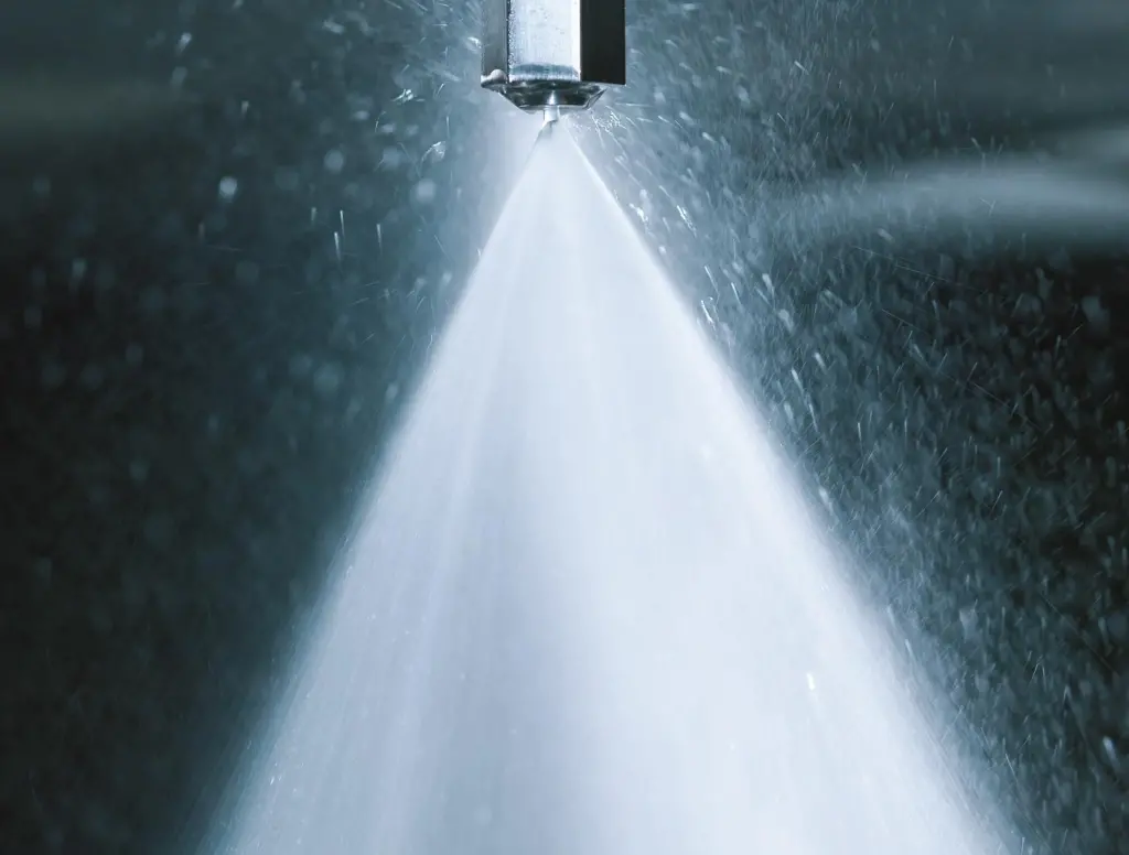 The low-pressure Unitor Xflow water mist system from Wilhelmsen Technical Solutions can protect room sizes fr which a high-pressure system is usually required
