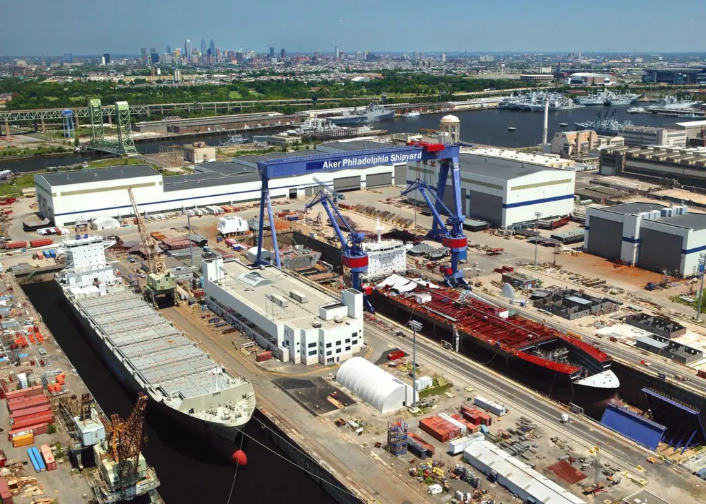 The approval was issued to the first vessel in a new series built by Aker Philadelphia Shipyards