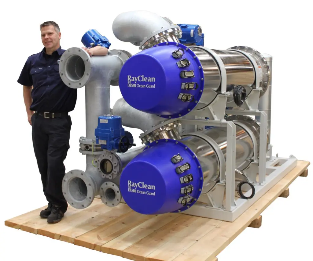 DESMI is to supply the RayClean 500 BWTS to Maersk Line