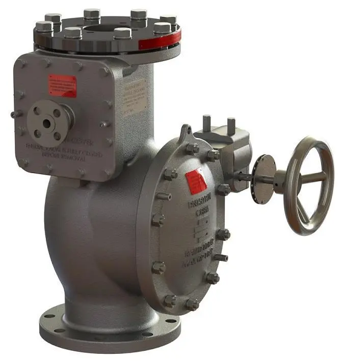 The patented Parker Bestobell Marine FLIV is installed on top of the cargo tanks of LNG carriers